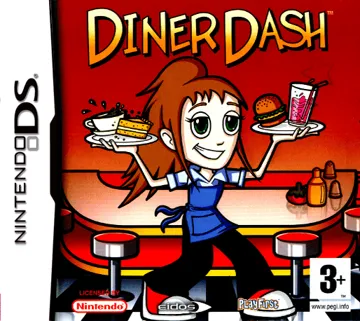 Diner Dash (Europe) (En,Fr,De,Es,It) box cover front